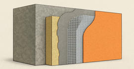 Технология мокрый фасад